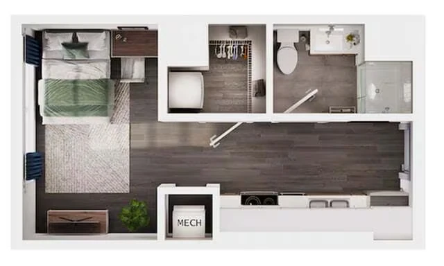 Unit Private Private floor plan